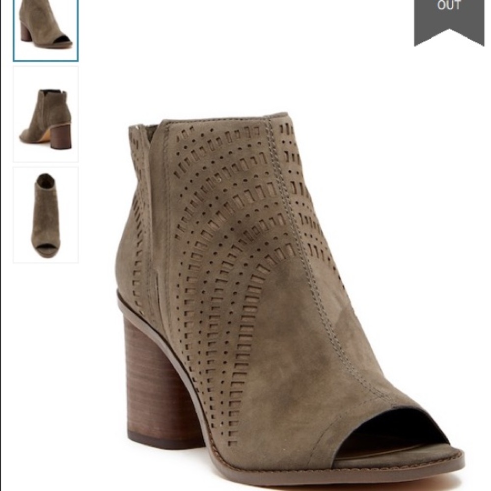 BRAND NEW Vince Camuto (Open Toe) Booties